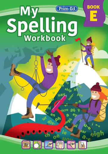 My Spelling Workbook: Book E | 4th Class English | Prim-Ed