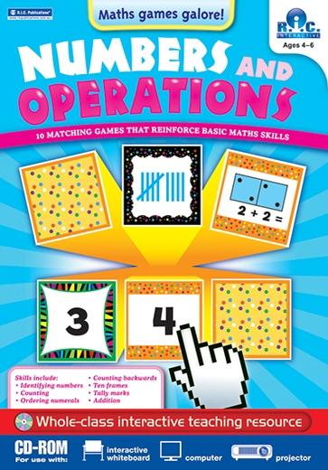 Maths Games Galore Numbers And Operations Mathematics Junior