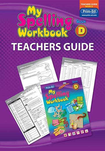 English Teachers Guide My Spellings Workbook 3rd Class - 