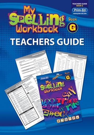 My Spelling Workbook Teachers Guide: Book G | 6th Class