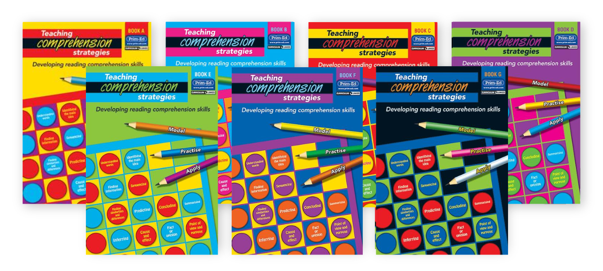 Teaching comprehension strategies copymaster book